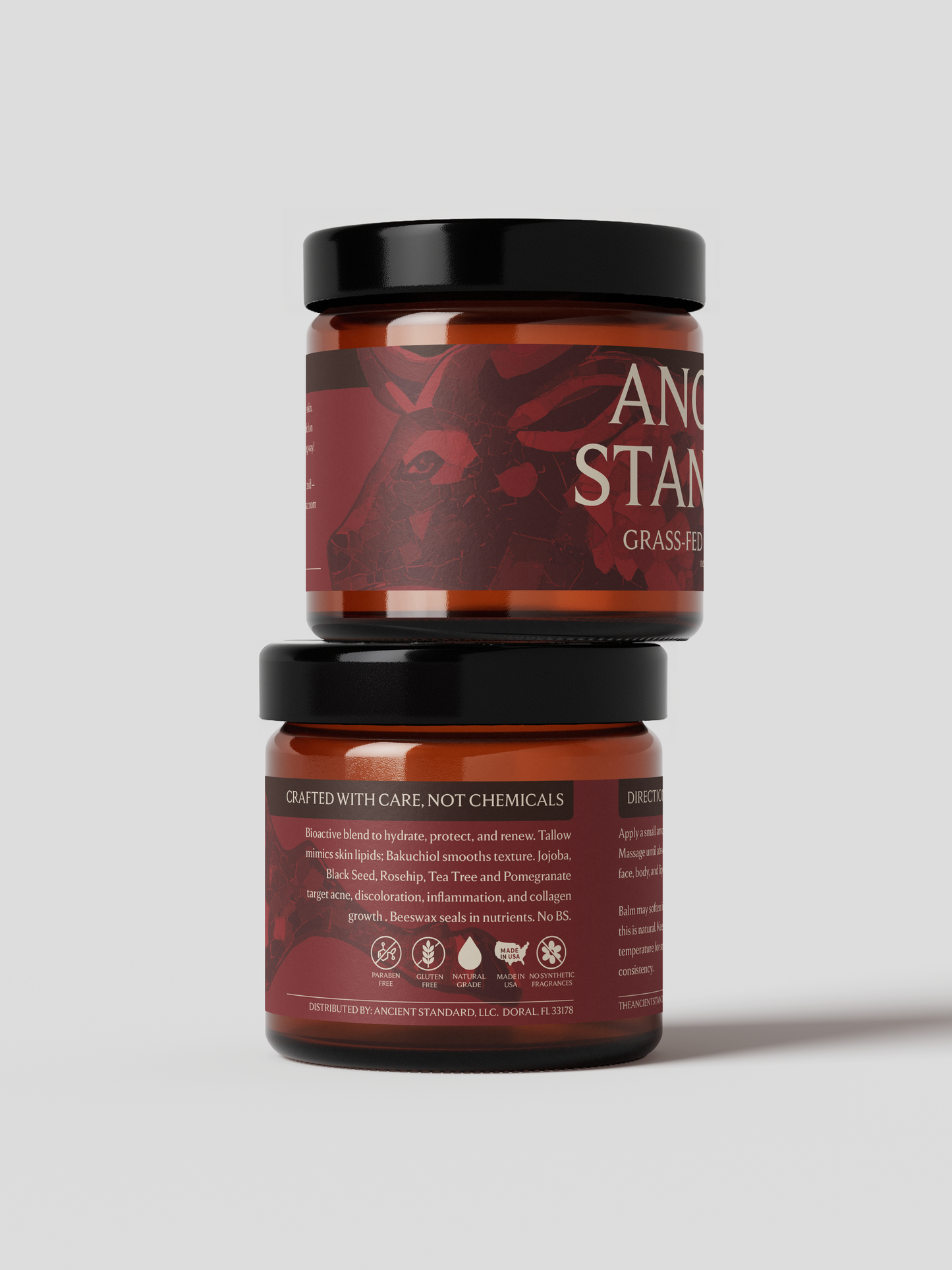 100% Grass-Fed Tallow Balm